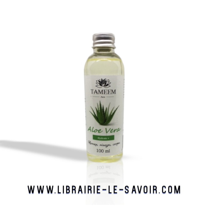 Huile d'Aloe Vera  100% pure et naturelle  - 100ml - Tameem