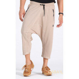 Sarouel Pantacourt Léger - Beige - Qabail