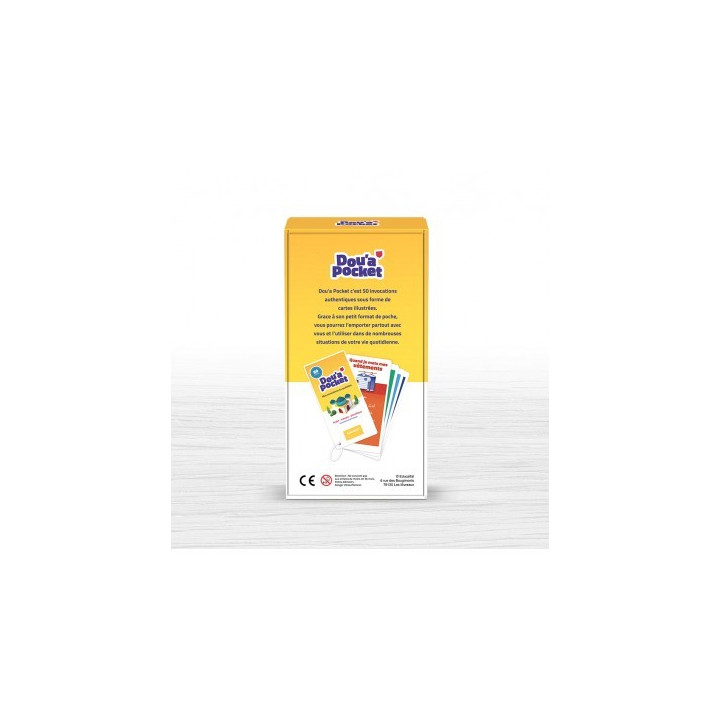 DOU’A POCKET - 50 jolies cartes d’invocations (Arabe, Français & Phonétique) - Educatfal