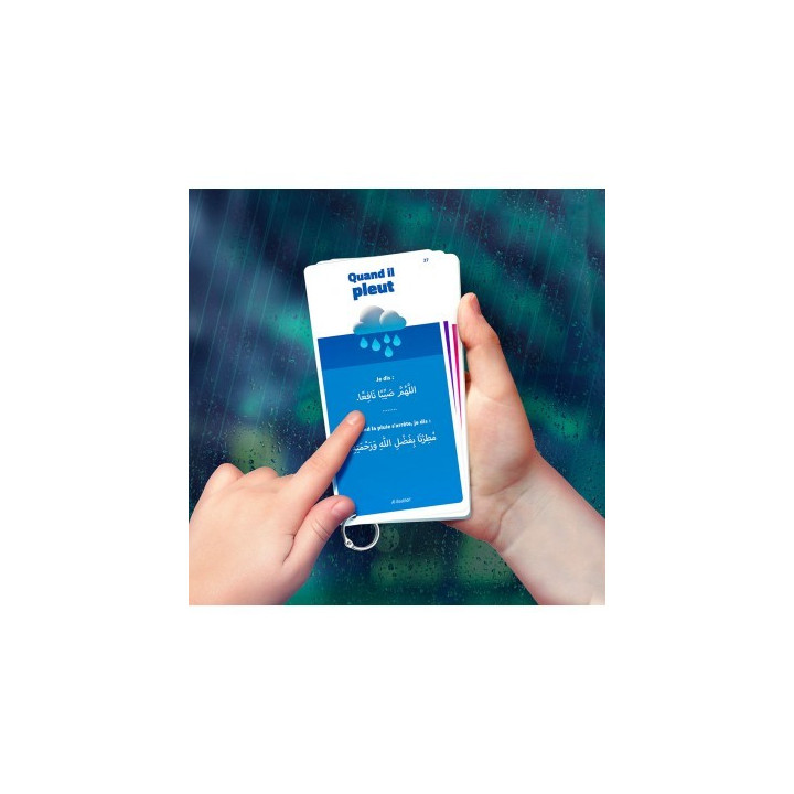 DOU’A POCKET - 50 jolies cartes d’invocations (Arabe, Français & Phonétique) - Educatfal